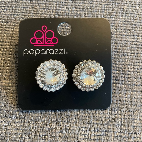 Beautiful Post Back Rhinestone Studs - Picture 2 of 2